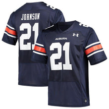 Load image into Gallery viewer, Kerryon Johnson Auburn Tigers Under Armour Replica Alumni Jersey - Navy