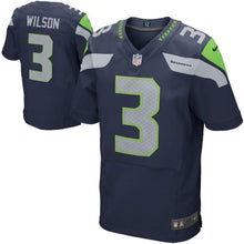 Load image into Gallery viewer, Russell Wilson Seattle Seahawks Nike Elite Jersey - College Navy