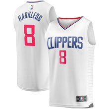 Load image into Gallery viewer, Maurice Harkless LA Clippers Fanatics Branded Fast Break Replica Player Jersey White - Association Edition