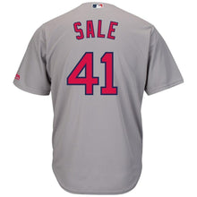 Load image into Gallery viewer, Chris Sale Boston Red Sox Majestic Road Cool Base Jersey - Gray