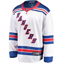 Load image into Gallery viewer, New York Rangers Fanatics Branded Breakaway Away Jersey - White
