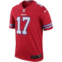 Load image into Gallery viewer, Josh Allen Nike Buffalo Bills Color Rush Legend Jersey - Red