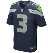 Load image into Gallery viewer, Russell Wilson Seattle Seahawks Nike Elite Jersey - College Navy