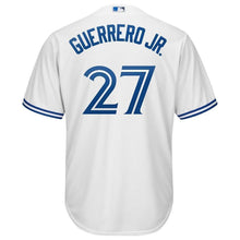 Load image into Gallery viewer, Vladimir Guerrero Jr. Toronto Blue Jays Majestic Home Official Cool Base Player Jersey - White