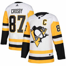 Load image into Gallery viewer, Sidney Crosby Pittsburgh Penguins adidas Player Jersey - White
