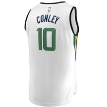 Load image into Gallery viewer, Mike Conley Utah Jazz Fanatics Branded White Fast Break Jersey - Association Edition