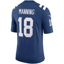 Load image into Gallery viewer, Peyton Manning Indianapolis Colts Nike NFL 100 Retired Vapor Limited Jersey – Royal