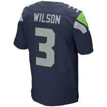 Load image into Gallery viewer, Russell Wilson Seattle Seahawks Nike Elite Jersey - College Navy
