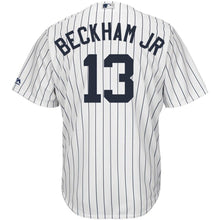 Load image into Gallery viewer, Odell Beckham Jr New York Yankees Majestic x MLB Crossover Cool Base Player Jersey - White