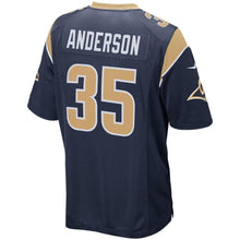 Load image into Gallery viewer, C.J. Anderson Los Angeles Rams Nike Super Bowl LIII Bound Game Jersey - Navy