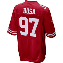 Load image into Gallery viewer, Nick Bosa San Francisco 49ers Nike 2019 NFL Draft First Round Pick Game Jersey - Scarlet