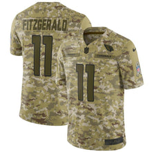 Load image into Gallery viewer, Larry Fitzgerald Arizona Cardinals Nike Salute to Service Limited Jersey - Camo