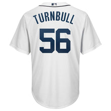 Load image into Gallery viewer, Spencer Turnbull Detroit Tigers Majestic Official Cool Base Player Jersey - White