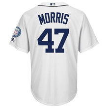 Load image into Gallery viewer, Jack Morris Detroit Tigers Majestic Hall of Fame Induction Patch Cool Base Jersey – White