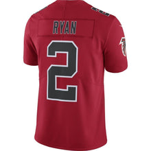 Load image into Gallery viewer, Matt Ryan Atlanta Falcons Nike Vapor Untouchable Color Rush Limited Player Jersey - Red