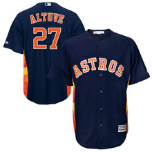 Load image into Gallery viewer, Jose Altuve Houston Astros Majestic Official Cool Base Player Jersey - Navy