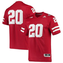 Load image into Gallery viewer, Nebraska Cornhuskers adidas Team Premier Football Jersey - Scarlet