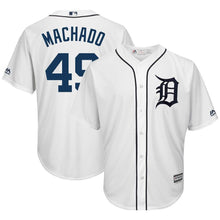 Load image into Gallery viewer, Dixon Machado Detroit Tigers Majestic Home Cool Base Player Jersey - White