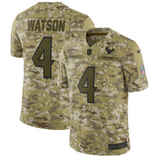 Load image into Gallery viewer, Deshaun Watson Houston Texans Nike Salute to Service Limited Jersey - Camo