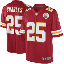 Load image into Gallery viewer, Jamaal Charles Kansas City Chiefs Nike Team Color Limited Jersey - Red