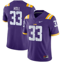 Load image into Gallery viewer, Jeremy Hill LSU Tigers Nike Game Jersey - Purple
