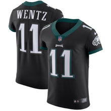 Load image into Gallery viewer, Carson Wentz Philadelphia Eagles Nike Vapor Untouchable Elite Player Jersey - Black