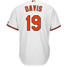 Load image into Gallery viewer, Chris Davis Baltimore Orioles Majestic Cool Base Player Jersey - White