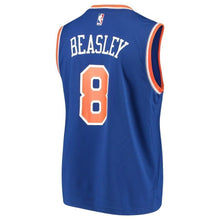 Load image into Gallery viewer, Michael Beasley New York Knicks adidas Road Jersey - Blue