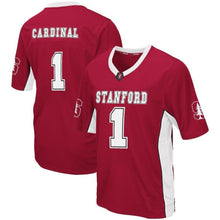 Load image into Gallery viewer, Stanford Cardinal Colosseum Max Power Football Jersey - Cardinal