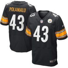 Load image into Gallery viewer, Troy Polamalu Pittsburgh Steelers Nike Elite Jersey - Black