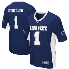 Load image into Gallery viewer, Penn State Nittany Lions Colosseum Max Power Football Jersey - Navy