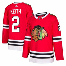 Load image into Gallery viewer, Duncan Keith Chicago Blackhawks adidas Player Jersey - Red