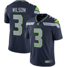 Load image into Gallery viewer, Russell Wilson Seattle Seahawks Nike  Vapor Limited Jersey - College Navy