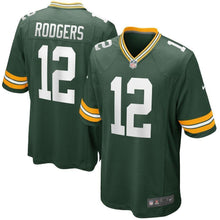 Load image into Gallery viewer, Aaron Rodgers Green Bay Packers Nike Game Jersey - Green
