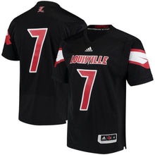 Load image into Gallery viewer, Louisville Cardinals adidas Premier Football Jersey - Black