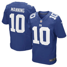 Load image into Gallery viewer, Eli Manning New York Giants Nike Elite Jersey - Royal Blue