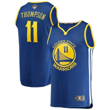 Load image into Gallery viewer, Klay Thompson Golden State Warriors  2019 NBA Finals Bound Fast Break Player Jersey – Icon Edition