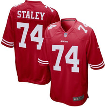 Load image into Gallery viewer, Joe Staley San Francisco 49ers Nike Player Game Jersey - Scarlet