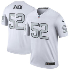 Load image into Gallery viewer, Khalil Mack Oakland Raiders Nike Color Rush Legend Jersey - White