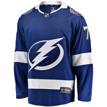 Load image into Gallery viewer, Anthony Cirelli Tampa Bay Lightning Fanatics Branded Home Breakaway Player Jersey - Blue