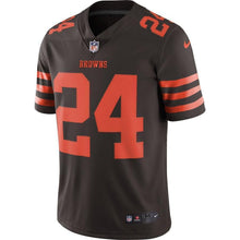 Load image into Gallery viewer, Nick Chubb Cleveland Browns Nike Color Rush Vapor Limited Jersey - Brown