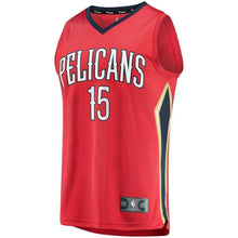 Load image into Gallery viewer, Frank Jackson New Orleans Pelicans Fanatics Branded Fast Break Player Jersey Red - Statement Edition