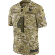 Load image into Gallery viewer, Deshaun Watson Houston Texans Nike Salute to Service Limited Jersey - Camo