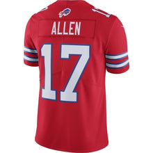 Load image into Gallery viewer, Josh Allen Buffalo Bills Nike Color Rush Vapor Limited Jersey - Red