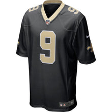 Load image into Gallery viewer, Drew Brees New Orleans Saints Nike Team Color Game Jersey - Black