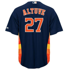 Load image into Gallery viewer, Jose Altuve Houston Astros Majestic Official Cool Base Player Jersey - Navy