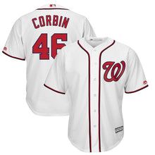 Load image into Gallery viewer, Patrick Corbin Washington Nationals Majestic Home Cool Base Player Jersey - White