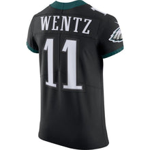 Load image into Gallery viewer, Carson Wentz Philadelphia Eagles Nike Vapor Untouchable Elite Player Jersey - Black