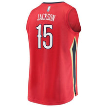 Load image into Gallery viewer, Frank Jackson New Orleans Pelicans Fanatics Branded Fast Break Player Jersey Red - Statement Edition
