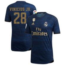 Load image into Gallery viewer, Vinícius Júnior Real Madrid Away Soccer Jersey 2019-20 – Blue